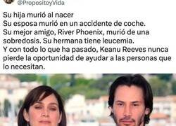 Enlace a Si te quejas de que la vida es dura... Lee sobre la vida de Keanu Reeves.