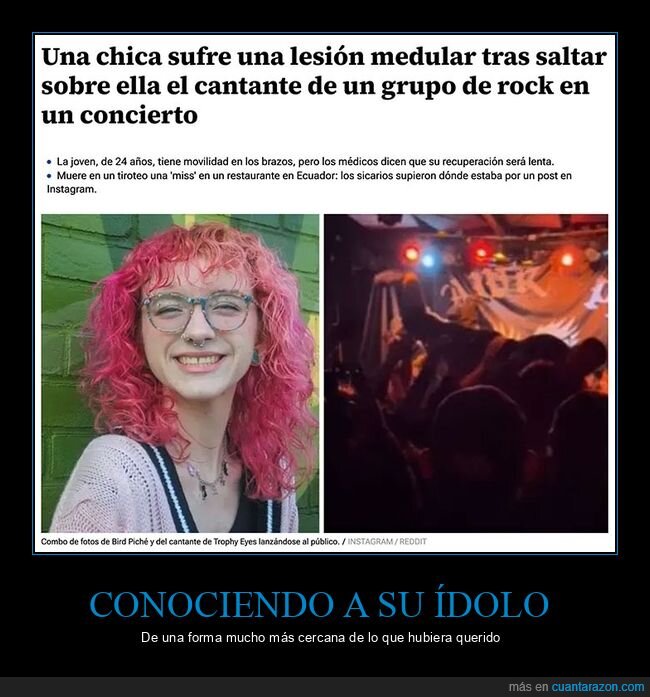 concierto,fails,lesión medular,salto