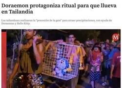 Enlace a Doraemon traerá la lluvia