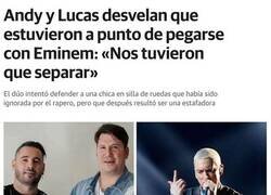 Enlace a Andy y Lucas VS Eminem