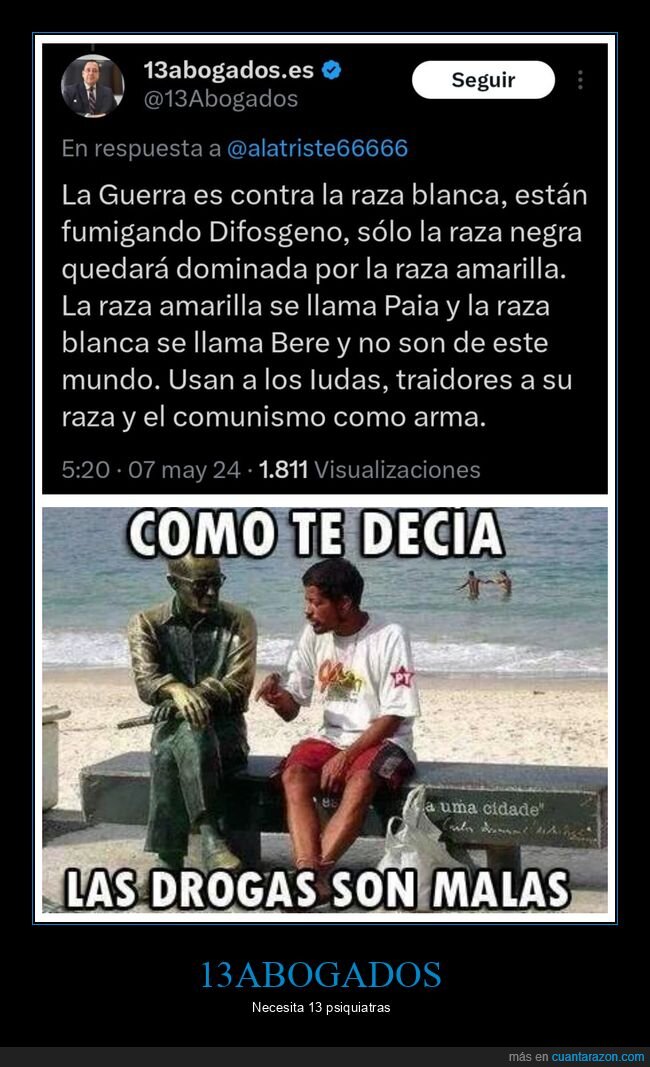 conspiranoicos,negacionistas,razas,guerra