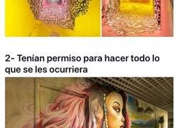 Enlace a Imágenes de la curiosa escuela que pidió a 100 grafiteros que la pintaran antes de la echasen abajo