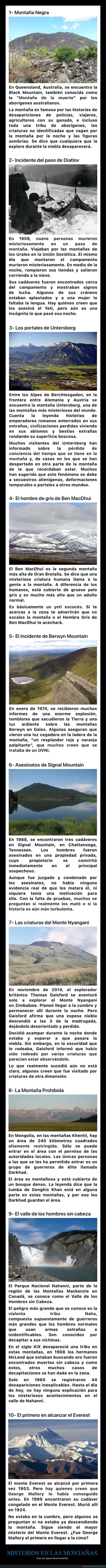 misterios,montañas