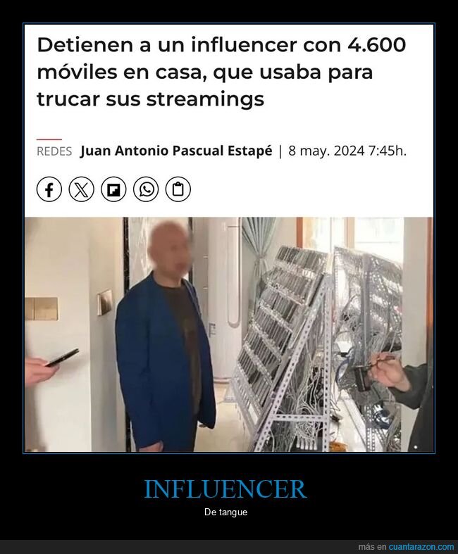 influencer,móviles,streamings,trucar