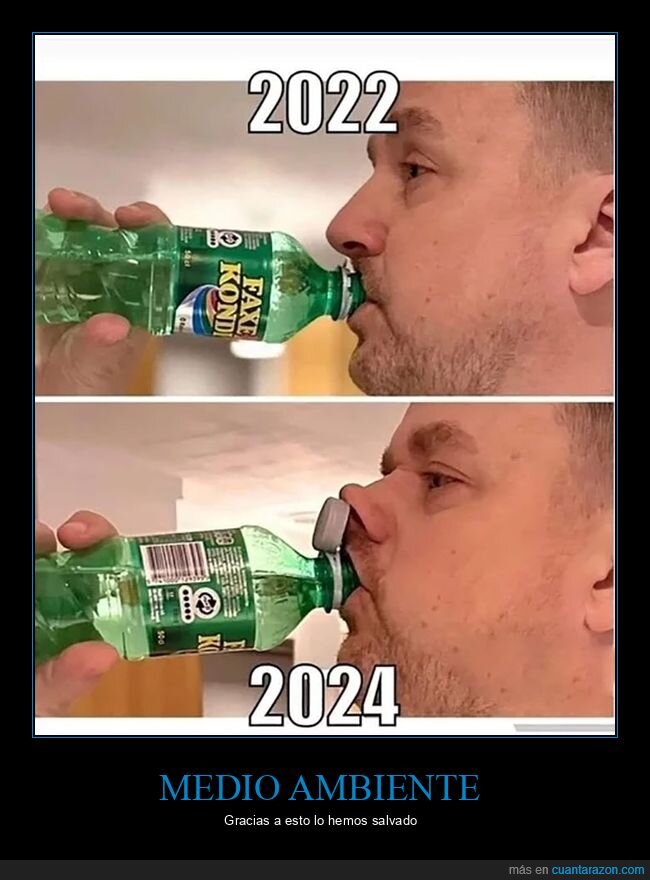 ahora,antes,botella,tapón