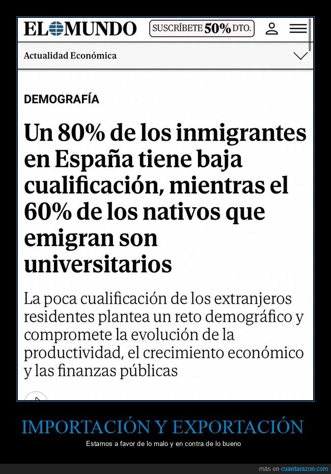inmigrantes,cualificación,nativos,emigrar,universitarios