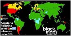Enlace a Países a favor de aceptar a Palestina en la ONU
