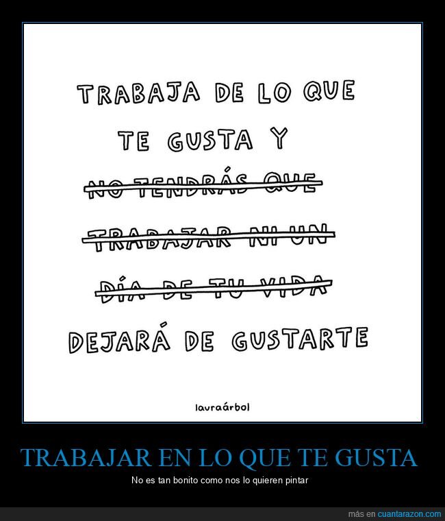 trabajar,gustar