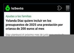 Enlace a 200 euros al mes por cada hijo