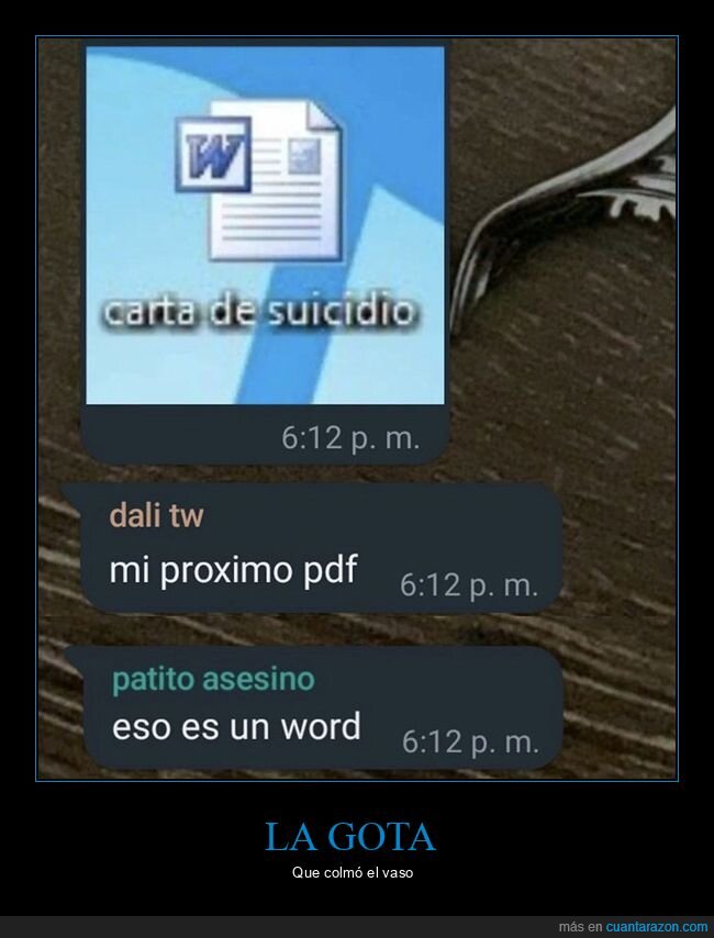 carta de suicidio,fails,pdf,word