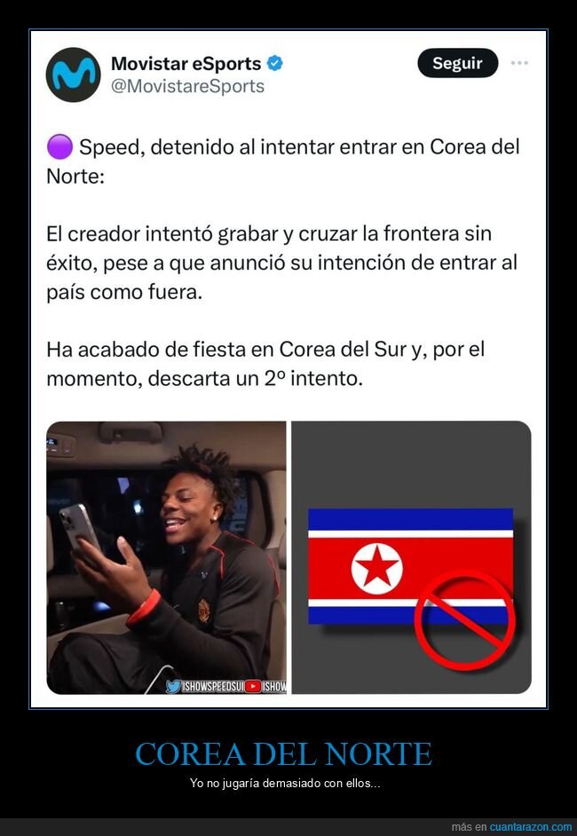 speed,corea del norte