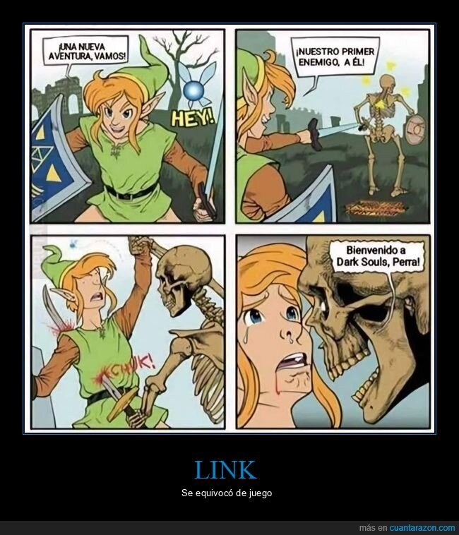 link,dark souls,zelda