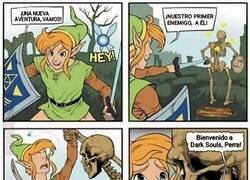 Enlace a Link se embarca en una nueva aventura