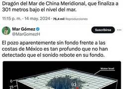 Enlace a El agujero azul Taam Ja' se ha confirmado como el más profundo del planeta con más de 400 metros. Los cientificos aun no han podido llegar hasta su fondo.