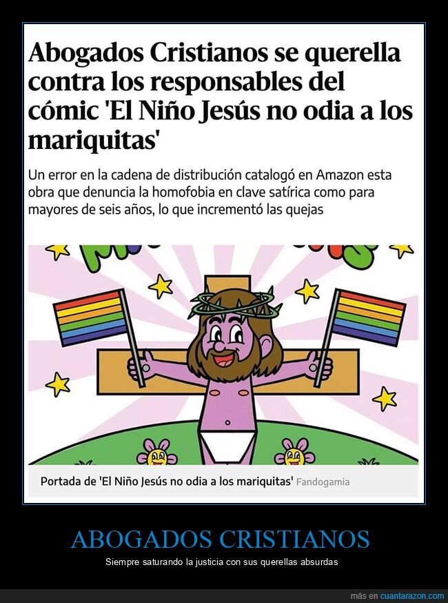 abogados cristianos,libro,querella