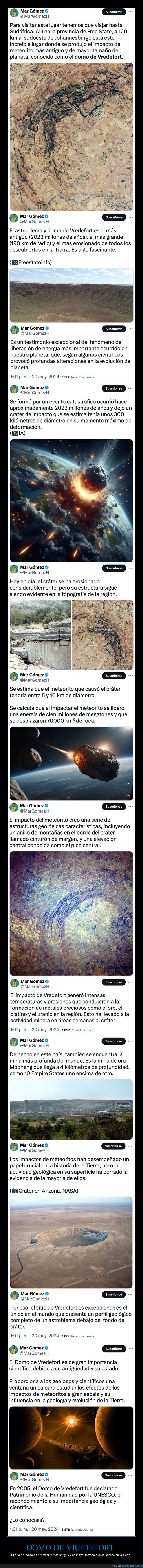 domo de vredefort,meteorito