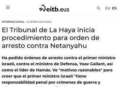 Enlace a Netanyahu en busca y captura