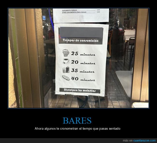 bar,carteles,consumición,tiempos,wtf