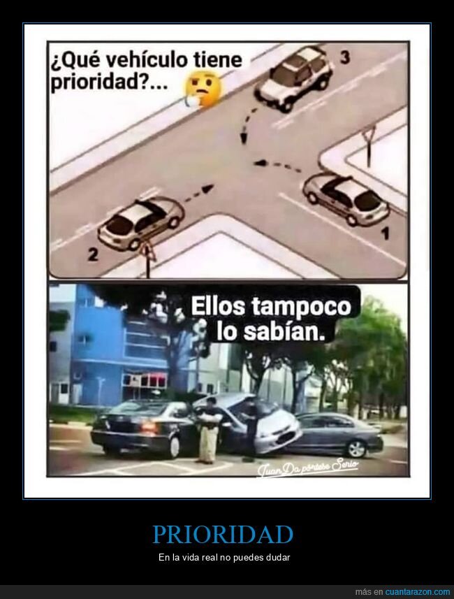 coches,cruce,fails,prioridad