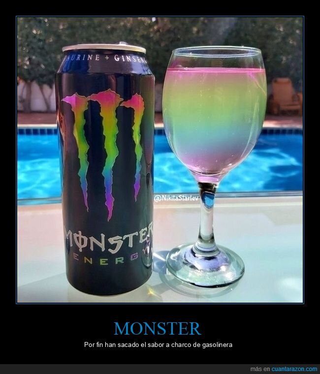 monster,charco de gasolinera