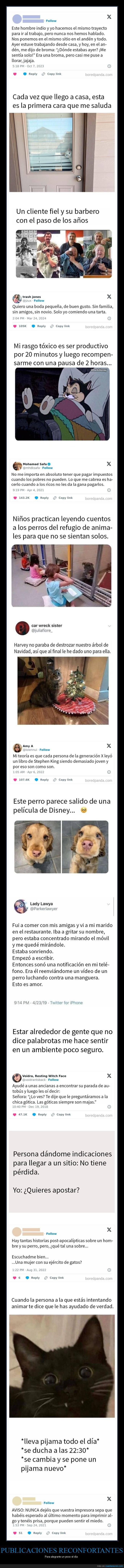 publicaciones reconfortantes