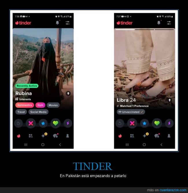 pakistán,tinder