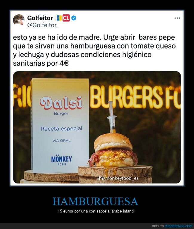 dalsi,hamburguesa,jarabe,wtf