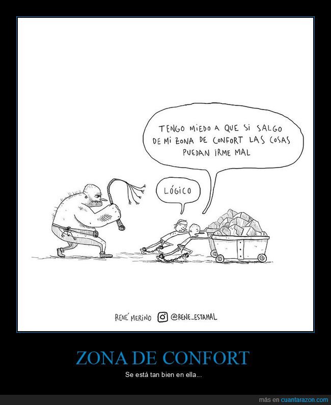 zona de confort,salir