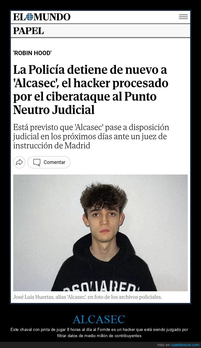 alcasec,hacker,detenido