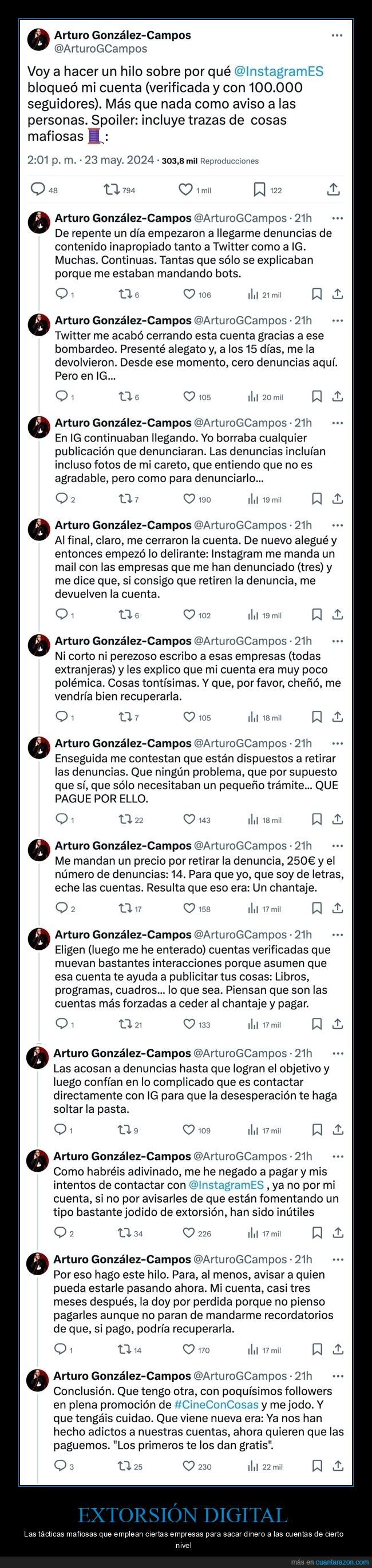 extorsión,empresas,redes sociales