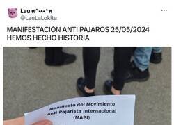 Enlace a Los negacionistas aviares se manifiestan