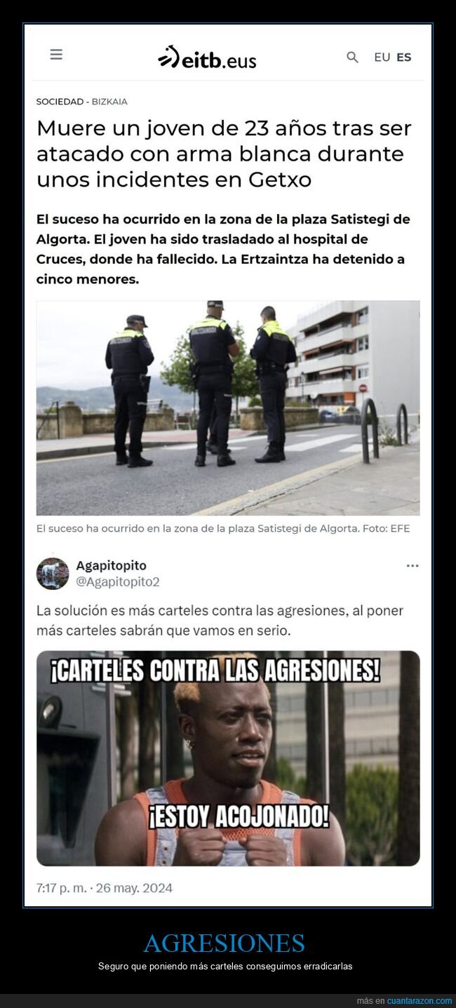 muerte,arma blanca,carteles,agresiones