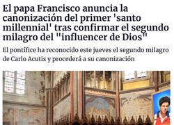 Enlace a Ya tenemos al primer santo millennial