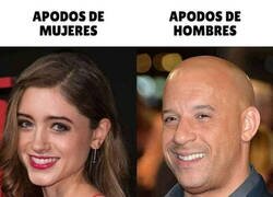 Enlace a Apodos de mujeres VS Apodos de hombres