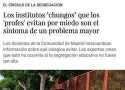 Enlace a Los institutos que los profesores tratan de evitar