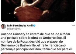 Enlace a Así fue como Sean Connery formó parte de una obra maestra: El nombre de la rosa