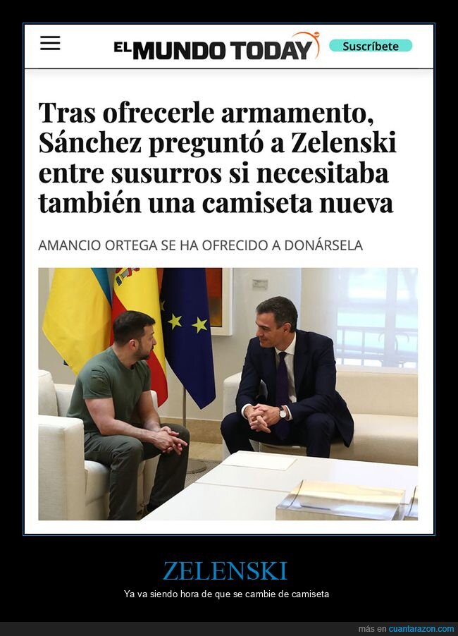 camiseta,pedro sánchez,políticos,zelenski