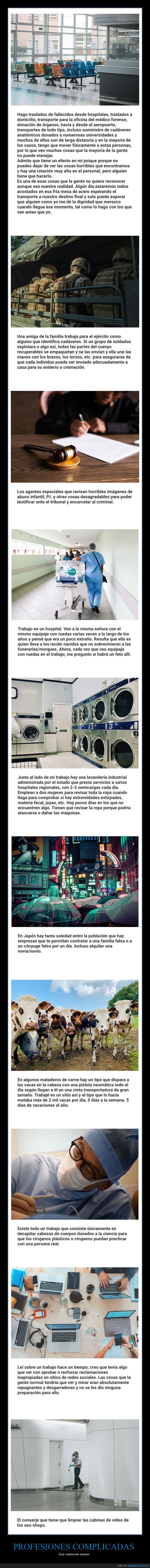 profesiones,complicadas