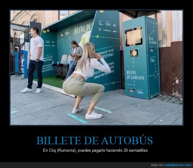 autobús,gratis,rumanía,sentadillas