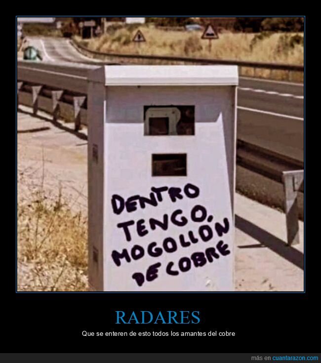 radar,cobre