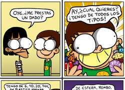 Enlace a Ella solo quería un dado...