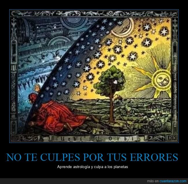 culparse,errores,astrología,culpar,planetas