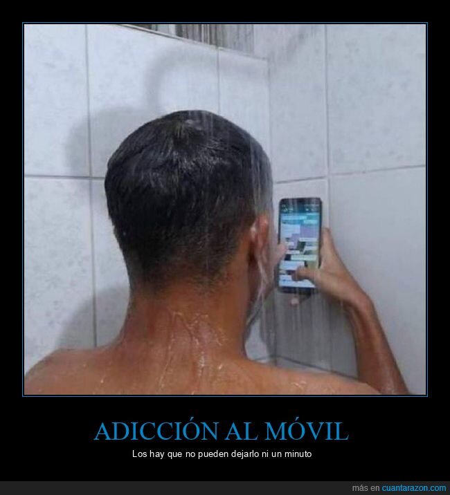 móvil,ducha,wtf