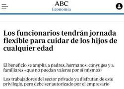 Enlace a Buenas noticias para los funcionarios