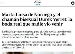 Enlace a Boda real inesperada