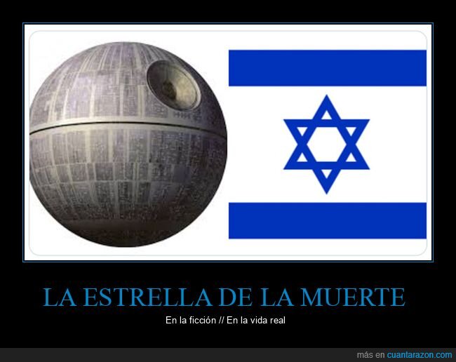 estrella de la muerte,israel,star wars