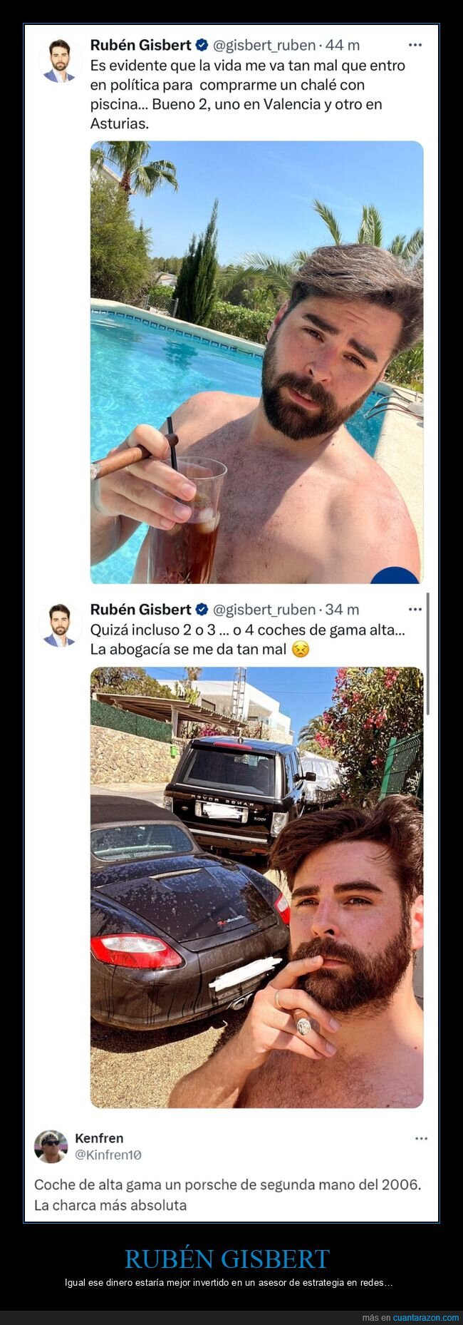 rubén gisbert,política,coches