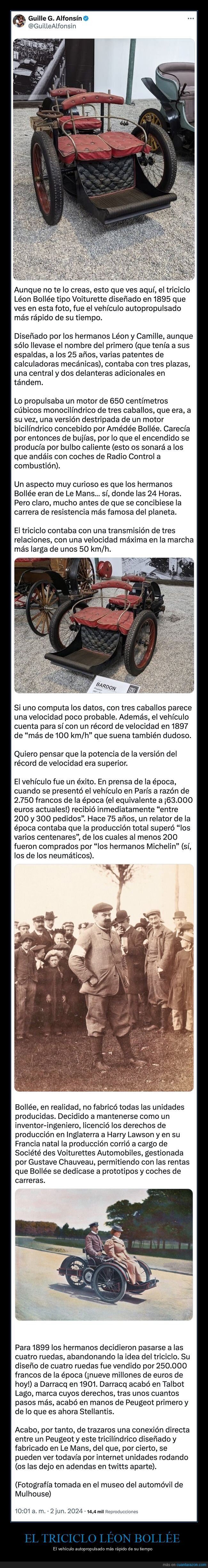triciclo léon bollée,vehículo,rápido,retro