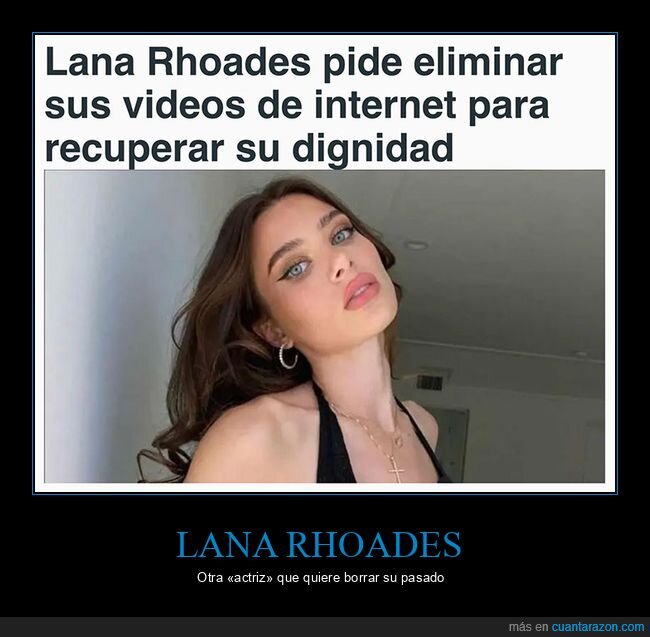 eliminar,internet,lana rhoades,vídeos