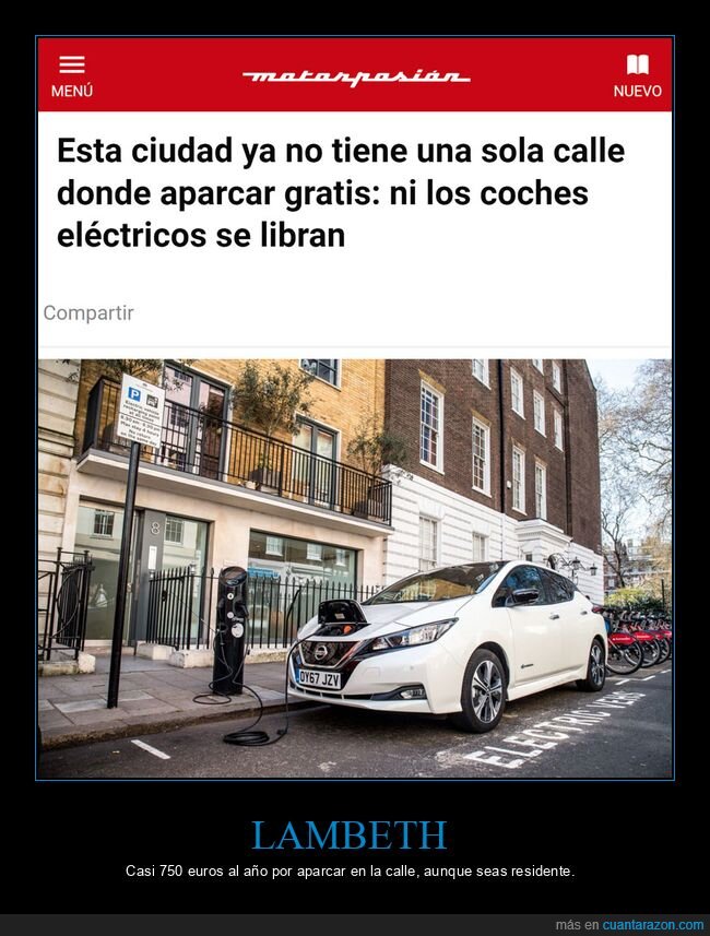 lambeth,aparcar,calle,coches,precio